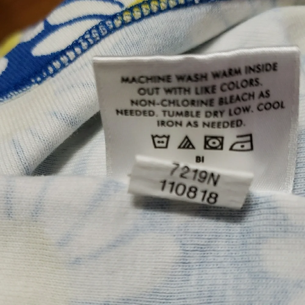 Hanna Andersson Blue and White Floral Kids Dress‎